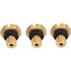 FiHzer 3 Pezzi 6H3-14992-00-00 Vite di Scarico for fuoribordo 2T 40 50 60 75-90HP CV40 90