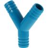 YARNOW Connettore Y per Scarico Barca in ABS Resistente Alta Pressione, Raccordo per Tubo Pompa e Scarico Pavimento, per Impianti Idraulici Marini e Costruzione Natanti