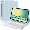 Occtingkind Per Galaxy Tab S10 FE+ 13,1" Cover Tastiera Italiana