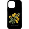 The Botany Bureau Custodia per iPhone 13 Pro Max Illustrazione della pianta della bouganville dell'oro della California