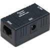 DIGITUS iniettore PoE passivo - Fast Ethernet - Jack DC per spina di alimentazione da 5,5 mm - Senza alimentazione a spina
