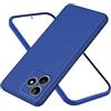 Generico Custodia Compatibile con REALME C53 RMX3760 RMX3762 / C51 RMX3830 / Realme Note 50 RMX3834 / NARZO N53 RMX3761 COVER case soft GEL SILICONE protezione flessibile matte MORBIDA TPU (Blu chiaro)