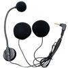 CPAOWEHF 3.5mm Auricolare Microfono Moto Cuffie Citofono Interfono Mic Per Caschi Mezzo Coperto Cuffie