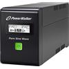 PowerWalker Bluewalker PowerWalker VI 600 SW - USV - Wechselstrom 220/230/240 V - 360 Watt - 600 VA 7 Ah - USB - 3 Ausgangsstecker (10120061)