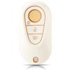 OFFCURVE Custodia Chiavi Auto Guscio Chiave, Cover Chiave Copri Chiavi Telecomando 3 Tasti Adatto per Mercedes Benz Classe C W206 Classe S W223 S300 S350 S400 S450 S500 S350l S450l S500l C200 C260
