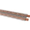 OEHLBACH Speaker Wire SP-60- Stereo HI-FI Lautsprecherkabel - Boxenkabel mit OFC (sauerstofffreies Kupfer) 2x6,0 mm² - Mini Spule Lautsprecher Kabel - 8m transparent
