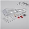Gru con Braccio Regolabile Multi-Foro Supporto Alleggerito per Modellismo RC