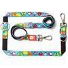 Max & Molly Urban Pets Max & Molly Guinzaglio multifunzionale per cani, 2 m, con 2 moschettoni, Little Monsters/S, imbottito, sicuro e flessibile, comodo per il tuo fedele compagno