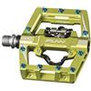 Funn Mamba S Pedali Automatici MTB, Singolo Lato, Tacchette SPD (Verde)