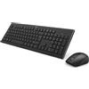 Hama "Cortino" - Set tastiera e mouse - senza fili - 2,4 GHz - QWERTY - ucraino - nero (89182664)