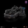 Iron Studios Statua da collezione Art Scale Deluxe, scala 1/10, "The Flash": Batmobile del film, altezza 31 cm