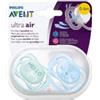 PHILIPS SPA Avent Ultra Soft Succhietto Hello/boat Maschio 0-6 Mesi Oldscf222/20 2 Pezzi