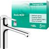 hansgrohe Zesis M33 Miscelatore monocomando cucina 160, doccetta estraibile, 2 tipi di getto, Cromo, 74801000