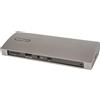 StarTech.com Dock Thunderbolt 4, Power Delivery 96W, Dual Monitor 4K 60Hz/Single