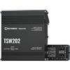 Teltonika Teltokina TSW202000000 Model TSW202 Managed PoE+ Switch; 8X Port PoE+; 2 x SFP P
