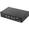 ‎ StarTech.com Switch KVM DisplayPort a 4 porte, 4K 60Hz, Schermo singolo, Switch