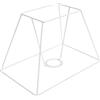 UPKOCH Lampada Struttura e Tua da Fai per Sostituibile la Decorare da Te Ferro Telai Paralumi in Bianco Facile da Installare Lampade Tavolo
