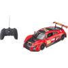 Mondo Hot Wheels 63487 1:14 Mondo Motors-Radio Control AUDI R8 LMS-63487, Red/Yellow/B