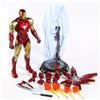 Marvel action figure Marvel IRON MAN Mark LXXXV MK85 Deluxe Pack MiGu luci LED 1/7 30cm