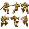 BLOKEES Transformers Limited Edition Gold Series 2 Golded Lagoon Defense M