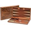 Set Backgammon Intarsiato in Legno Cascadia con Pedine in Acrilico e Tazze Dadi