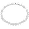 Swarovski Ariana Grande x Collana Tennis, Gioiello con Pavé di Cristalli Cry, Taglio Misto, Forma a Cuore, Chiusura a Scomparsa, Placcatura in Tonalitŕ Rodio, 38-45,6 cm, 2,1 cm