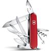 Victorinox, Huntsman, Coltellino Svizzero, Originale, Multiuso, Campeggio, 15 Funzioni, Lama, grande, Cavatappi