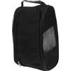 FRCOLOR Borsa Porta Scarpe Palestra Nera Resistente e Leggera Sacchetta di Stoccaggio Maneggevole e Capiente per Viaggio Uso Quotidiano