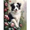 MOGTAA Cane Diamond Painting Kit Completo, Animali Kit di pittura a diamante fai da te, 5D Diamond Painting Bambini Adulti, Strass Painting Decorazione per Casa 30x40cm