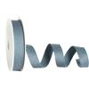 Trimz Fettuccia in cotone, grigio, 30 mm