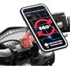 Shapeheart Innovazione francese, supporto magnetico per telefono moto con custodia rimovibile resistente alle intemperie, assorbe le vibrazioni. Supporto per cellulare per moto, scooter, accessori