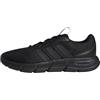 adidas Uomo Cloudfoam Flex Laces Shoes, Core Black/Core Black/Grey Six, 42 2/3 EU