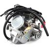Qqmora Professionale ATV Carb Carburatore di Ricambio Resistente alla Corrosione Scooter Carburatore 24mm/0.9 pollici per ATV GY6 PD24J 125CC 150CC 4 Tempi Scooter,carburatore