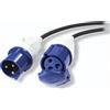 APC IEC309/IEC309 6m Nero [PDX332IEC-600]