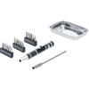 BGS technic Set di punte per cacciavite di precisione | con guscio di ritegno magnetico | 21 pezzi.