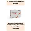 Joy Ruby Stendra {Avanafil} Guide (Tascabile)