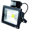Vigor 34784-75 Faro a LED Modello Lumy, con Sensore, 20 W, Nero
