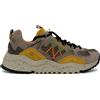 Flower Mountain Yamabushi Uomo Sneakers Outdoor in Suede e Tessuto Ripstop Mud Dark Brown Acid