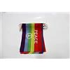 AZ FLAG Festone Arcobaleno Simbolo Pace 6 m 20 bandiere Poliestere Leggero
