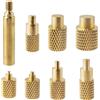 Zhixan Set di 8 punte per saldatore per inserti filettati, compatibili con Weller e TS100 TS101, dimensioni M2-M8 con adattatore, kit di strumenti di precisione per stampa 3D e progetti fai da te