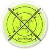 SIZIKJXGHWYI Livella circolare a bolla da 40 mm, 2 pezzi, inclinometri a bolla per camper, fotocamera, treppiedi, telescopio, giradischi, strumenti di misurazione fonografi (40 x 10 mm)