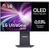 LG UltraGear OLED 32GS95UV-B Monitor Gaming 32" 4K 240Hz Dual Mode 480Hz 0,03ms
