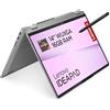 Lenovo IdeaPad Flex 5 Notebook - AMD Ryzen 7 7730U, RAM 16GB, 512GB SSD, Display 14" Touch WUXGA (1920x1200) IPS, Windows 11 Home, Tastiera italiana, Digital Pen inclusa - Arctic Grey
