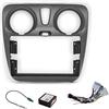 Sound Way Kit Montaggio adattatore Autoradio, Mascherina 9 pollici compatibile con Renault Dacia Logan 2013-2020 / Dacia Sandero 2012-2020