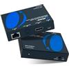 OREI ARC & SPDIF - Extender Balun solo audio su singolo canale di ritorno audio CAT5e/6/7 tramite HDMI fino a 100 m, cavo di alimentazione (ARC-EX300-K)