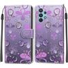 KENHONER Custodia per Samsung Galaxy A32 4G, fiore
