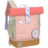 Lässig Zaino per l'asilo Zaino per bambini Rolltop con fascia toracica idrorepellente, 11 litri/Mini Rolltop Backpack Sunny Explorer rose/pink