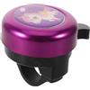 Mikinona Campanello Bici P e R Ragazzo Ragazza, Mini Porpora, Plastica e Ferro | Suono Nitido e Distinto, Montaggio Regolabile per Manubri da 22mm, per Scooter e Uso Quotidiano