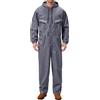 Yukirtiq Uomo Incappucciato Tuta da Lavoro Multitasche in Poliestere e Cotone Tuta da Lavoro con Elastico Salopette da Lavoro Uniforme con Tasche, Grigio, XL