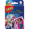 Mattel Games UNO Disney Encanto - Gioco di carte per bambini, adulti, famiglie e serate di gioco, mazzo e regole speciali, ispirato al film, da 2 a 10 giocatori